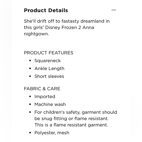 DISNEY FROZEN NIGHTIE - Picture 4 of 11